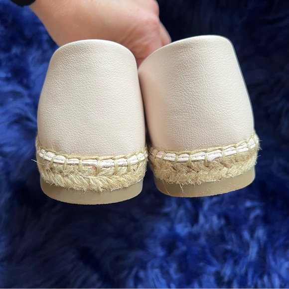New! Rare STEVE MADDEN “Waken” Leather Espadrille Flats in Blush - Picture 9 of 11